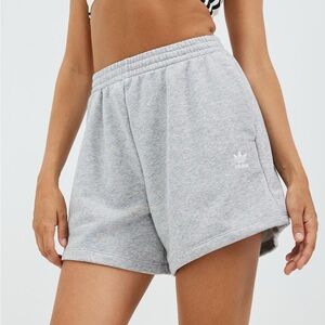 Adidas Originals Trefoil Gray Lounge Shorts – Size Large